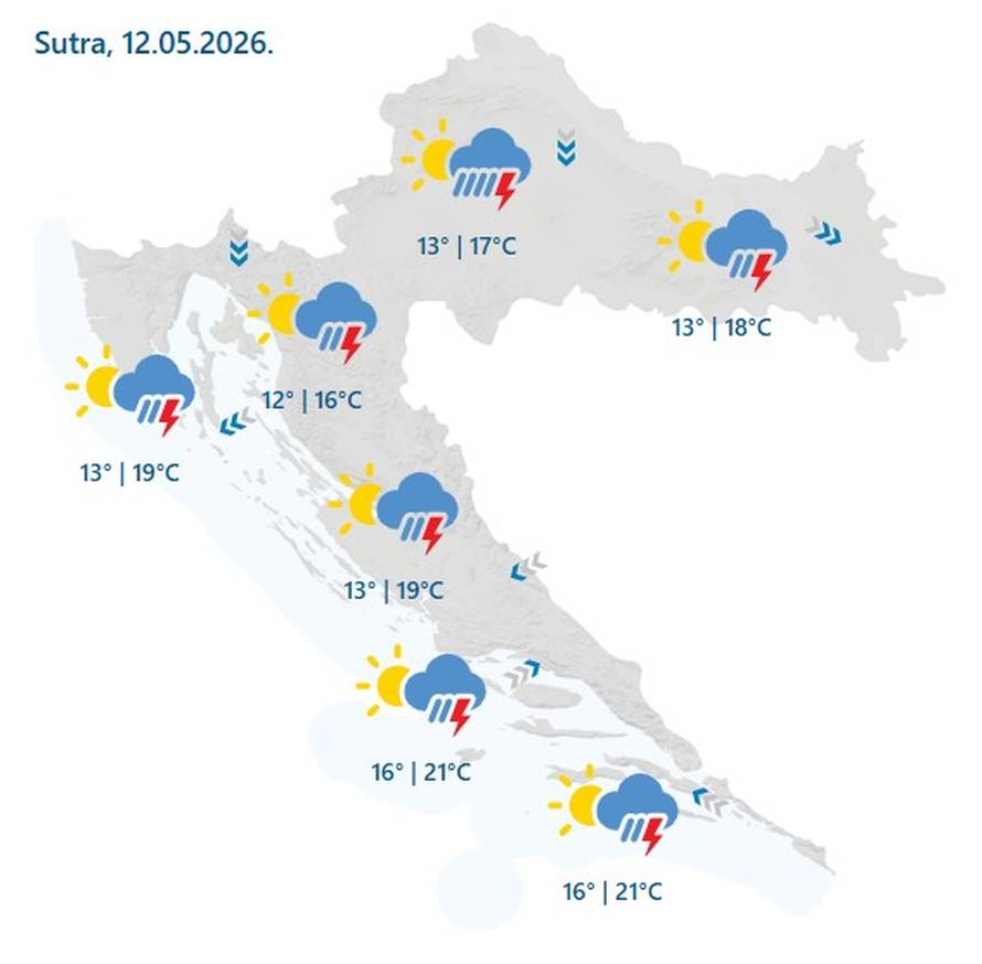 Stiže jače pogoršanje vremena