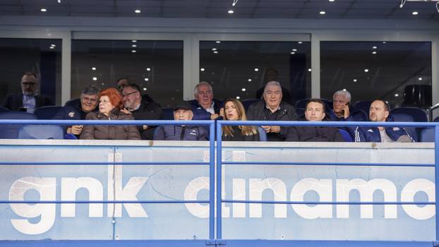 Zagreb: Poznati na tribinama utakmice GNK Dinamo- HNK Šibenik