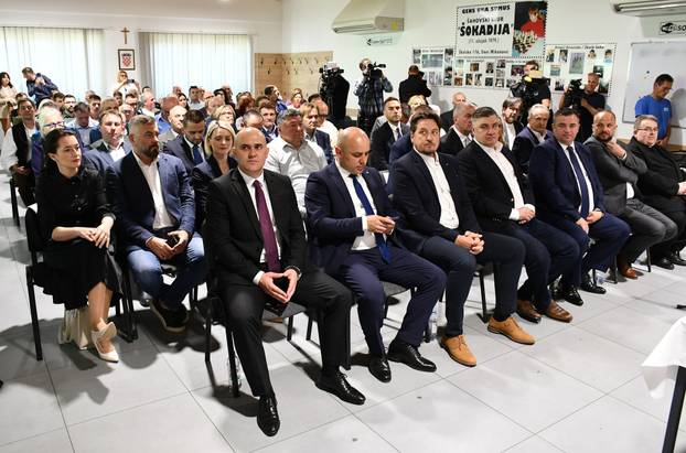 Predsjednik RH Zoran Milanović na obilježavanju Dana Općine Stari Mikanovci