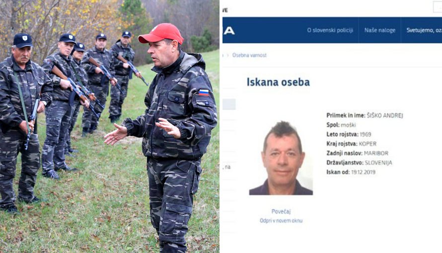 Slovenija izdala tjeralicu: Traže Šiška, vođu 'Štajerske straže'