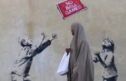 Grafiter Banksy ponovno ukrasio zid u Londonu