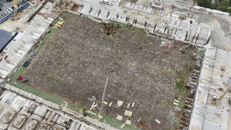 VIDEO Radovi u punom jeku: Pogledajte kako iz zraka izgleda gradilište na Kranjčevićevoj