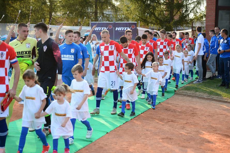 Bjelovar: Utakmica s hrvatskom reprezentacijom povodom 110. obljetnice osnutka NK Bjelovar