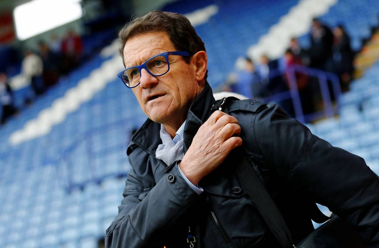 FILE PHOTO: Former England manager Fabio Capello at The King Power Stadium, Leicester, UK - 24/4/16