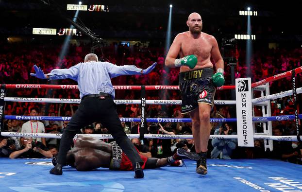 FILE PHOTO: Tyson Fury v Deontay Wilder - WBC Heavyweight Title