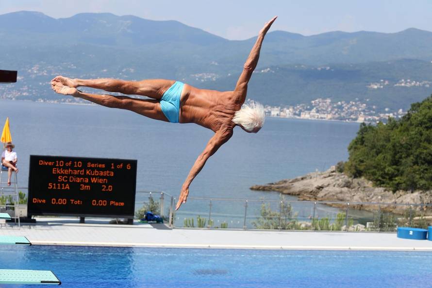 Austrijanac (79) na natjecanju u Hrvatskoj: 'Kad vidim vaše more, odmah mi je dan lijep'