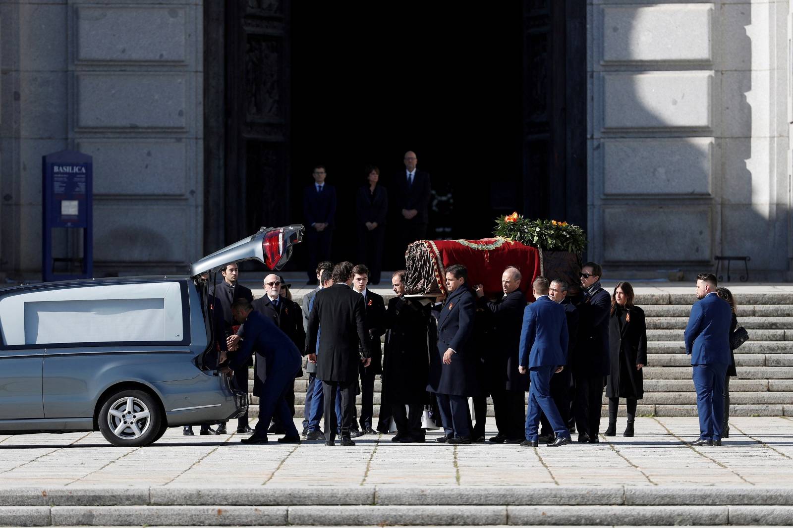 Exhumation of late Spanish dictator Francisco Franco in Spain