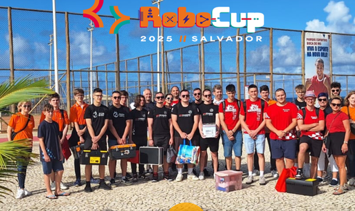 Hrvatski robotičari osvojili tri prva i jedno treće mjesto na RoboCupu 2025 u Brazilu