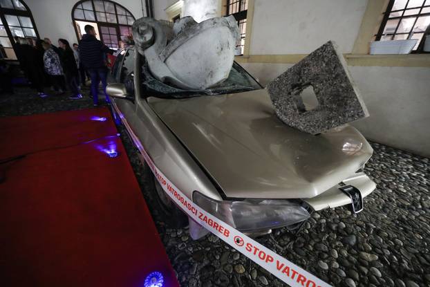 Zagreb: Otvorenje izlo&zcaron;be "ZG Potres. Halo 193"