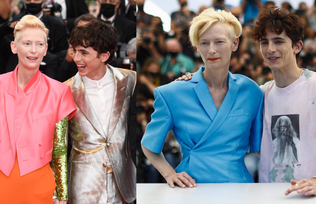 Baš su chic: Tilda i Timothée imaju divne modne kombinacije
