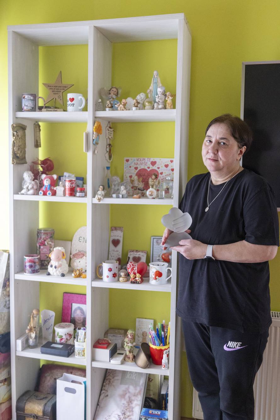 Osijek: Biserka Šarac, majka pokojne Ene koja je dobila nagradu za Ponos Hrvatske