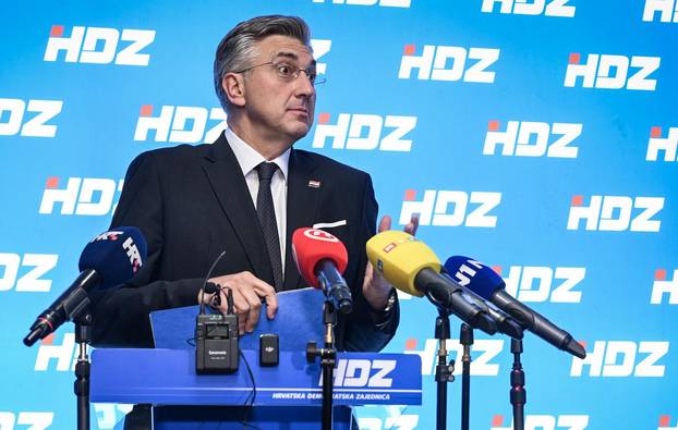 Zagreb: Izjava Premijera Andreja Plenkovi&cacute;a nakon zajedni&ccaron;ke sjednice Predsjedni&scaron;tva i Nacionalnog odbora HDZ-a