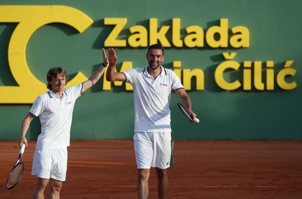 Modrić, Kovačić i drugi sportaši zaigrali tenis na humanitarnom eventu Gem Set Hrvatska