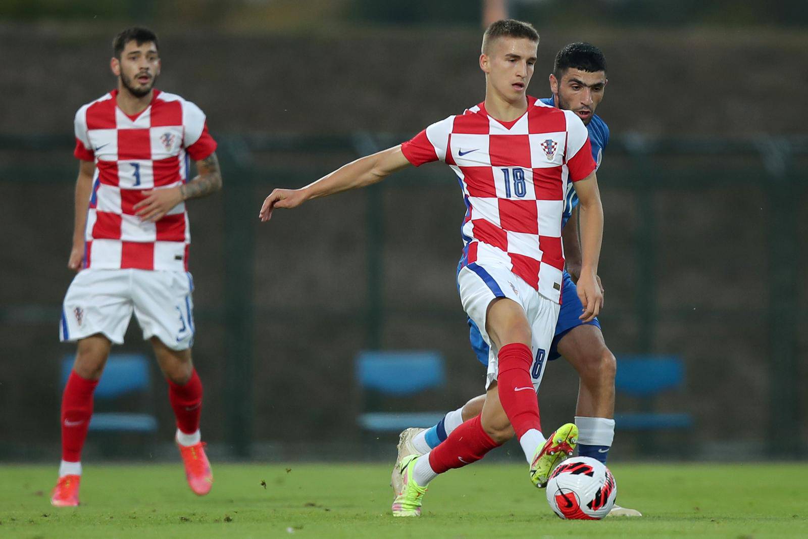 Velika Gorica: Kvalifikacije za U21 Europsko prvenstvo, Hrvatska Azerbajdžan