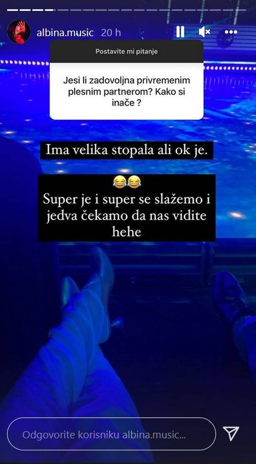 Albina otkrila detalj o novom partneru iz Plesa sa zvijezdama i planira li se preseliti u Zagreb