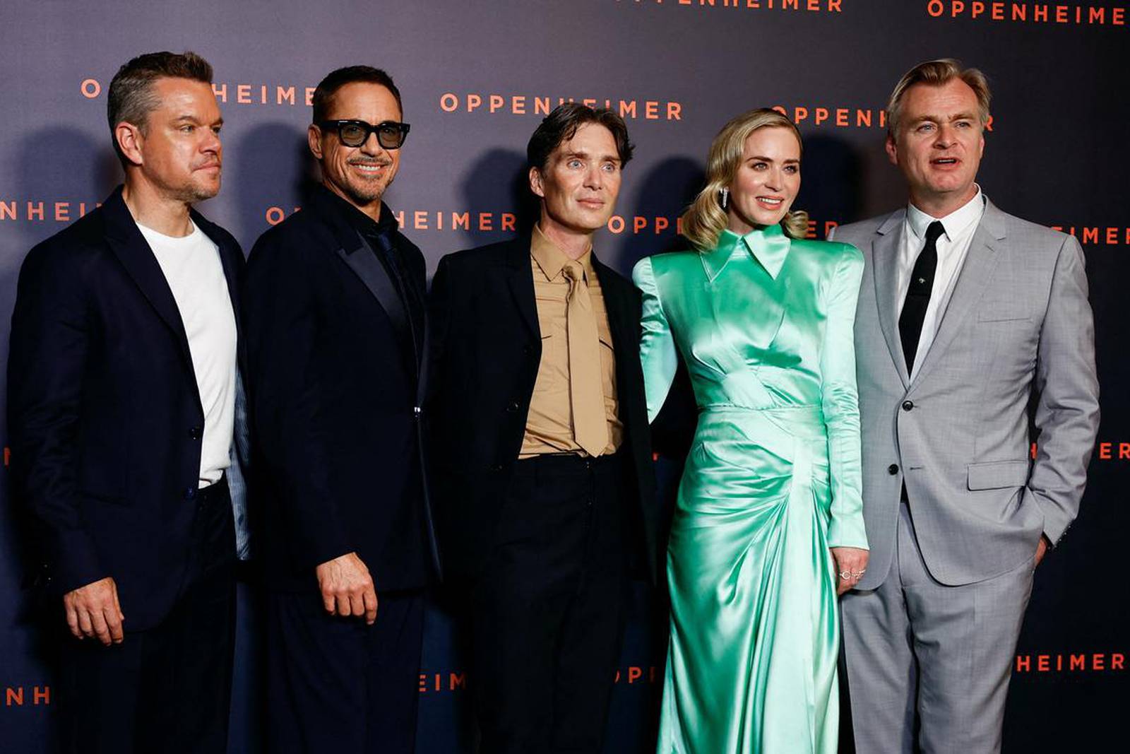 Premiere of the film "Oppenheimer" in Paris