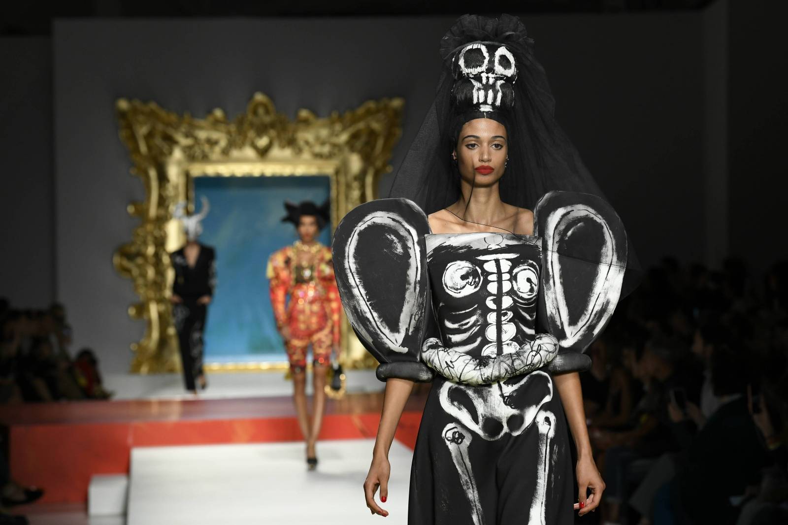 MOSCHINO SS20 Runway during Milan Fashion Week  - Milan, Italy 19/09/2019