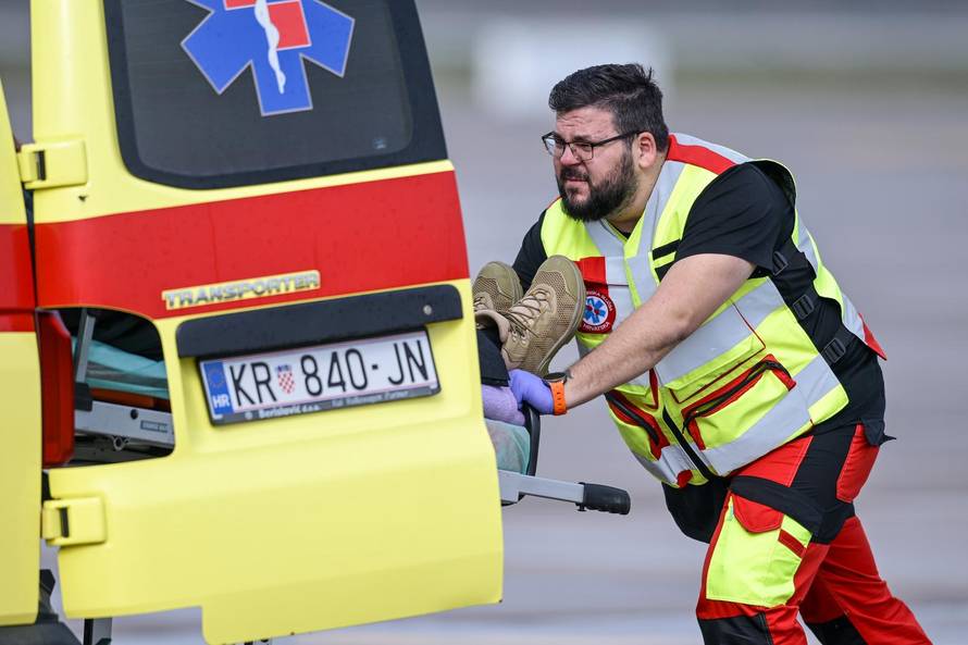 U Hrvatsku je na liječenje i rehabilitaciju stigla peta skupina ranjenika iz Ukrajine