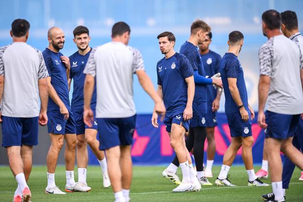 Zagreb: Trening igrača Dinama 