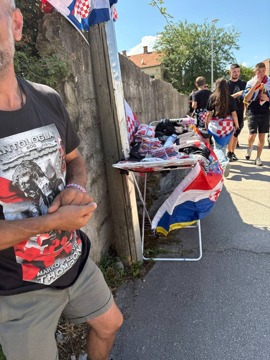 Završio je veliki koncert Marka Perkovića Thompsona u Sinju