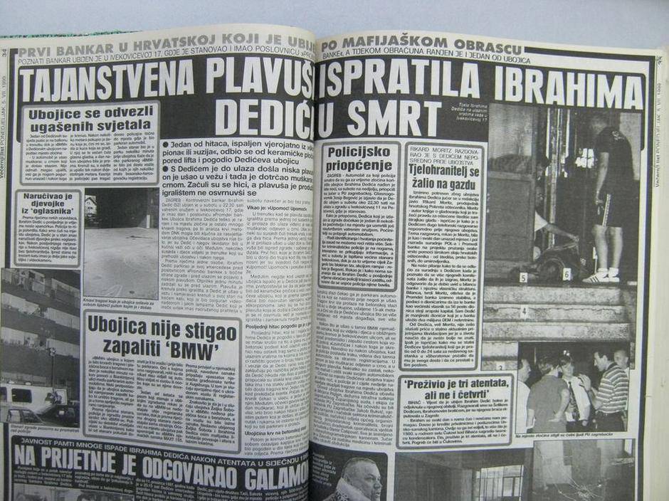 'Dedić je pozdravio misterioznu plavušu, a zatim su ga upucali'