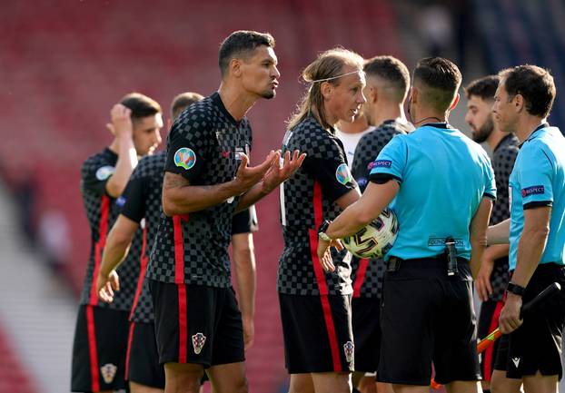 Croatia v Czech Republic - UEFA Euro 2020 - Group D - Hampden Park