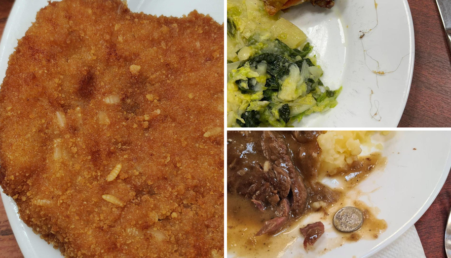 FOTO Studenti podijelili slike crva i dlaka u hrani iz menze: 'Žalimo se, ali nitko ne trza'