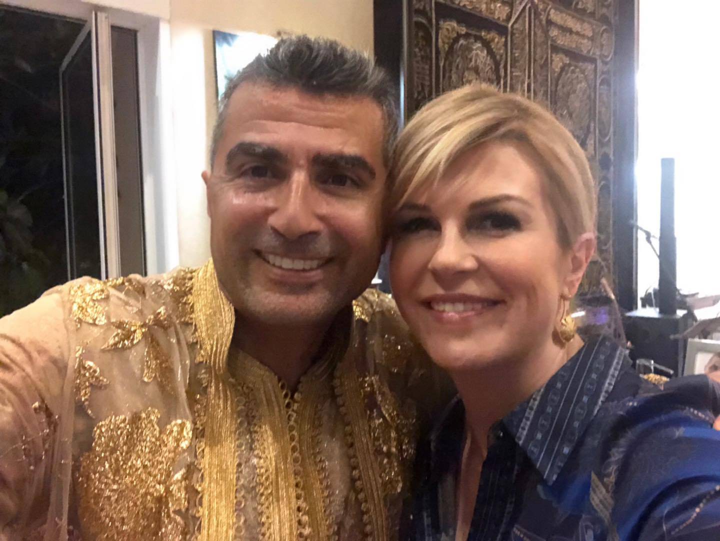 Kolinda se fotkala s prijateljem u Maroku, ljudi zbunjeni: 'Je li to Nadan Vidošević? Sliči mu...'