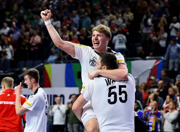 EHF 2024 Men's European Handball Championship - Main Round - Hungary v Austria