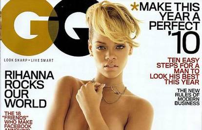 Rihanna skinula grudnjak i u hlačicama pozirala za GQ