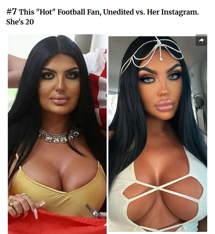 Ova Hrvatica našla se na listi najgorih fotošop promašaja: 'Ovo je lik iz mojih noćnih mora'