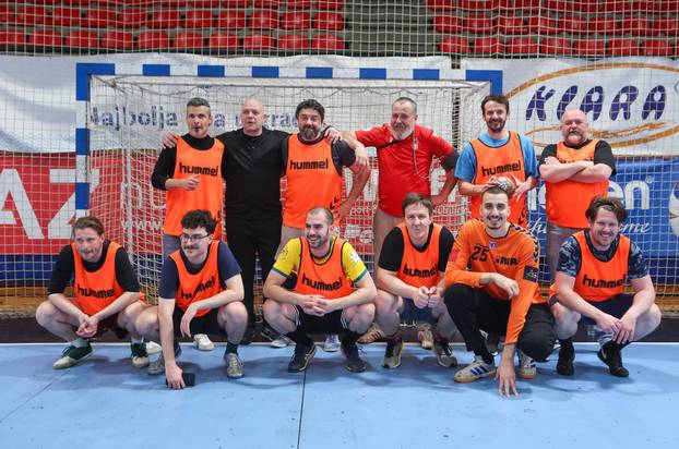 Zagreb: Glumačka postava BOK festa na treningu s RK Zagrebom