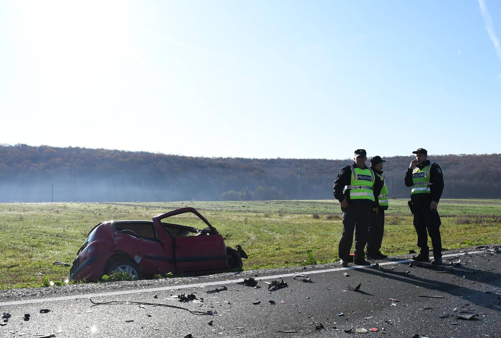 Dapčevački Brđani: U sudaru automobila i kamiona poginula ženska osoba