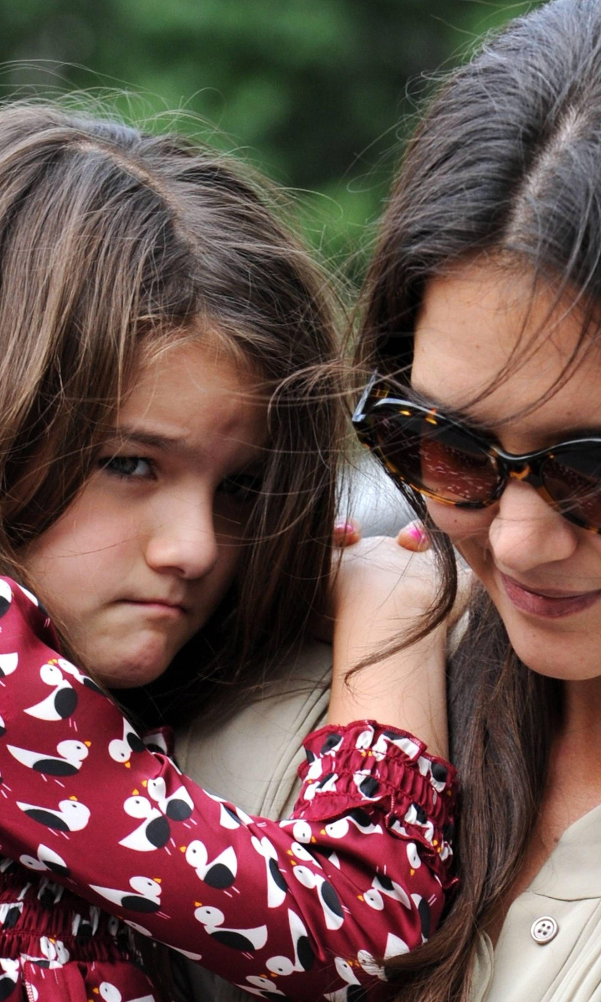 Katie Holmes and Suri take a trip to the park - New York