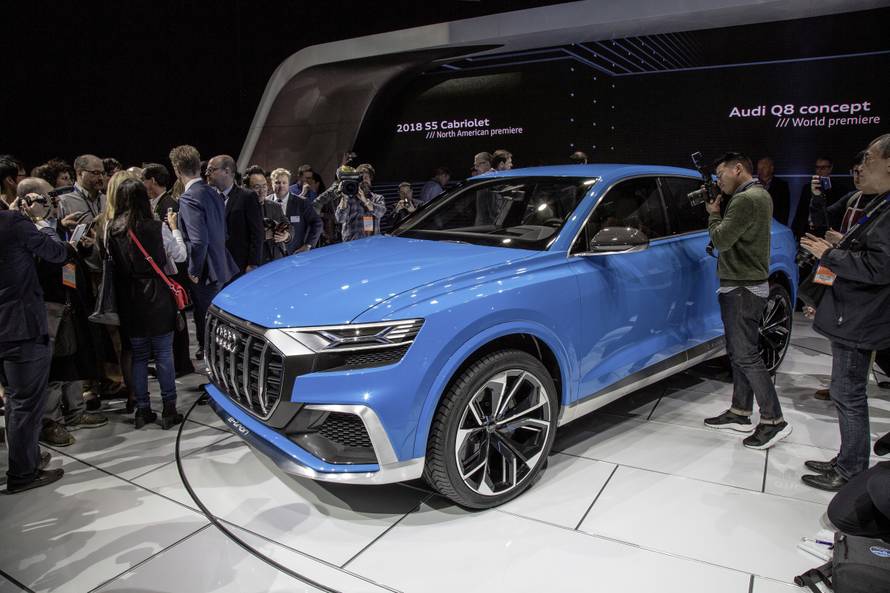 Audi at the 2017 American Auto Show in Detroit