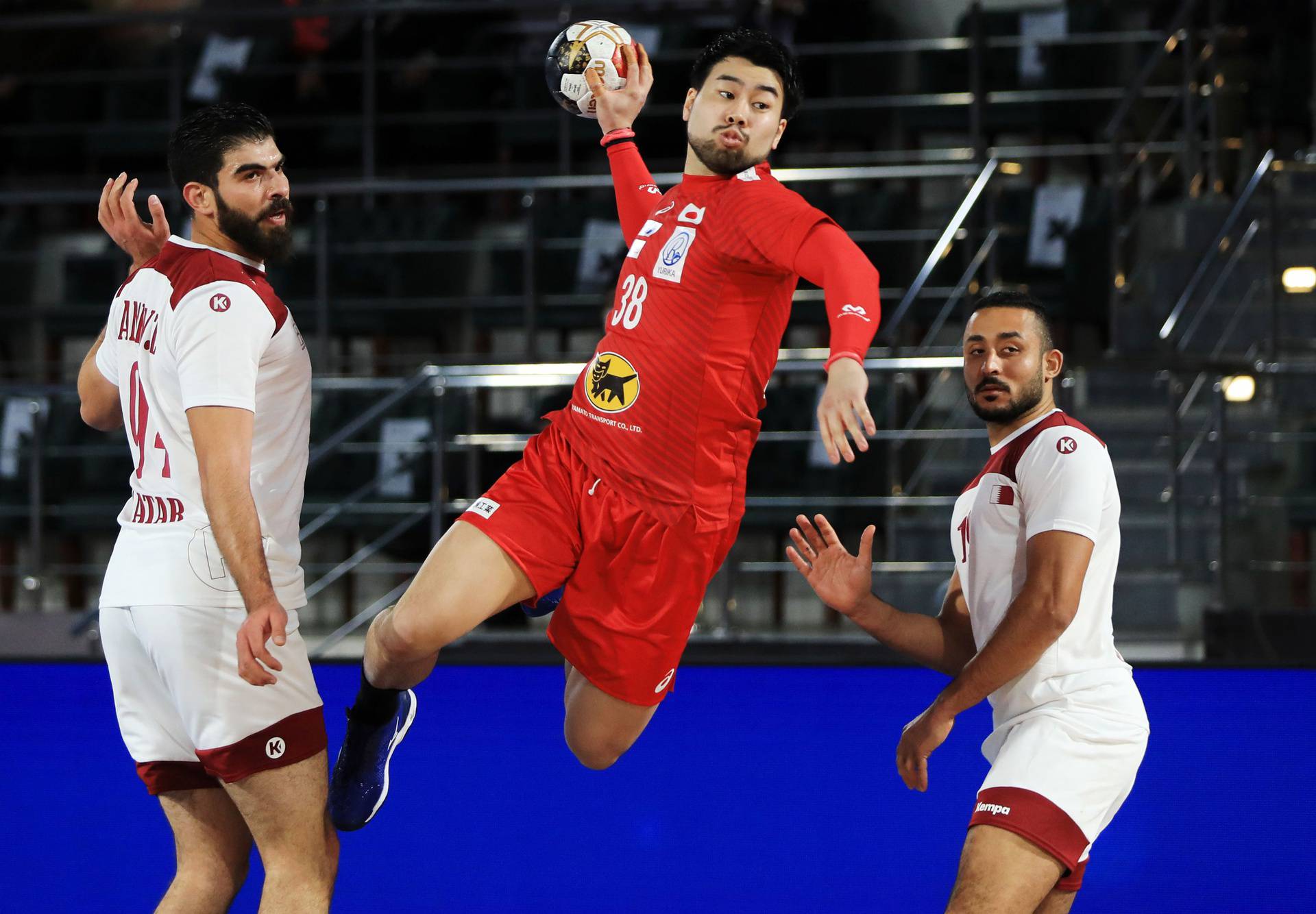 2021 IHF Handball World Championship - Preliminary Round Group C - Qatar v Japan