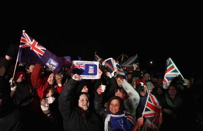 Stanovnici Falklanda potvrdili su pripadnost Velikoj Britaniji