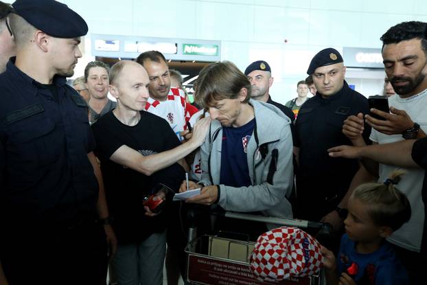 Nogometni reprezentativci vratili se u Hrvatsku