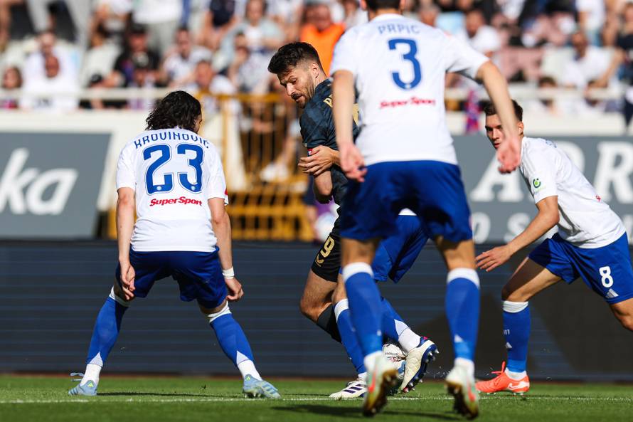 Split: Hajduk i Dinamo u utakmici 33. kola Prve HNL