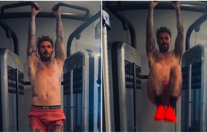 David Beckham oduševio novim videom: Pokazao trbušnjake...