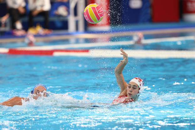 Svjetsko prvenstvo u vodenim sportovima - Singapur 2025. Vaterpolo,, žene, Hrvatska - Grčka