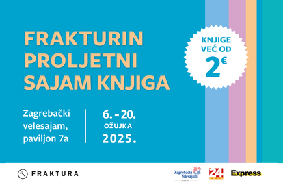 Najbolje knjige po nevjerojatnim cijenama na Frakturinom proljetnom sajmu!