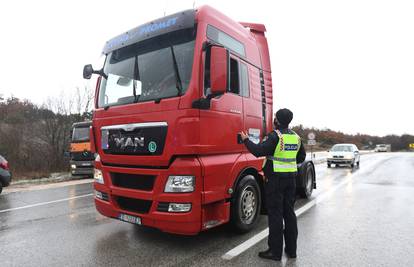 HAK: Promet za kamione na nekim cestama u Istri zabranjen