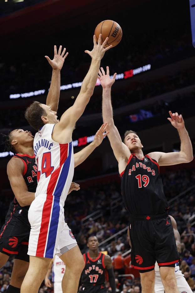 NBA: Toronto Raptors at Detroit Pistons