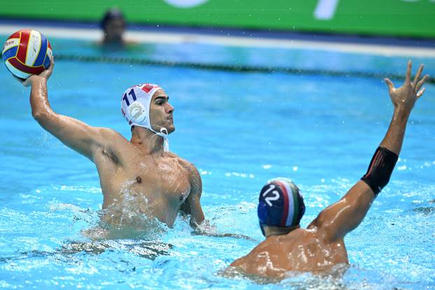 Europsko prvenstvo u vaterpolu za muškarce, polufinale, Hrvatska - Italija