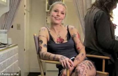 Kristen Bell: Pogledajte, imam čak 214 tetovaža na svom tijelu