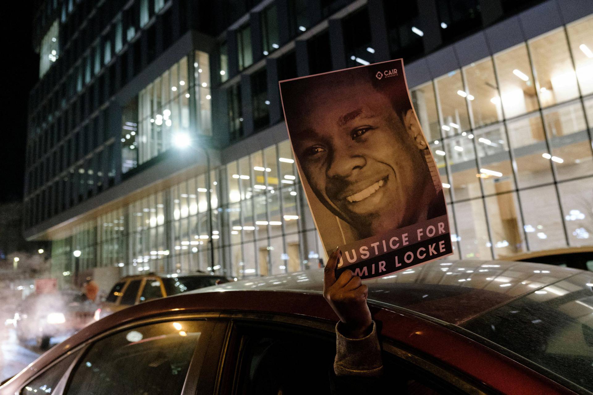 Protest for Amir Locke in Minneapolis