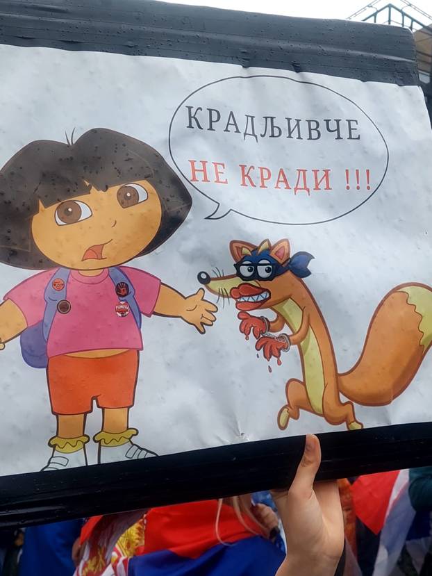 200 slika s masovnog prosvjeda