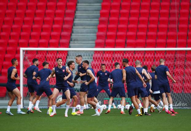 World Cup - European Qualifiers - Serbia Training