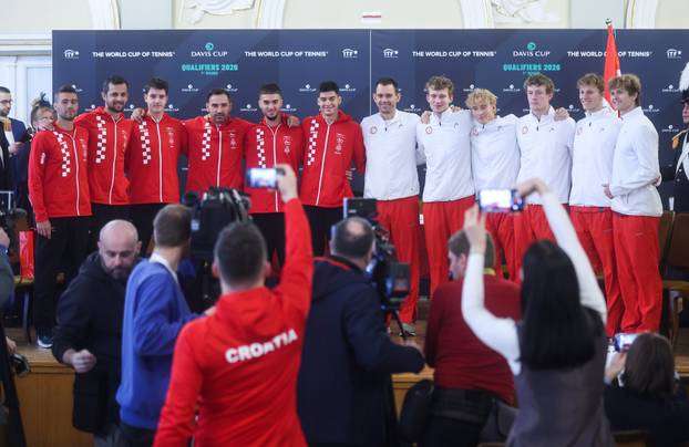 Vara&zcaron;din: Izvla&ccaron;enje parova povodom susreta reprezentacija Hrvatske i Danske u Davis cupu